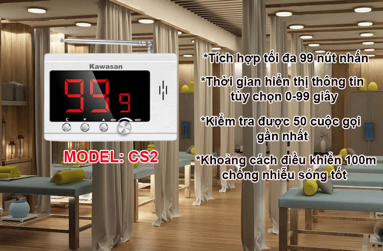 Khả năng tích hợp 99 nút nhân và kiểm tra 50 cuộc gọi gần nhất