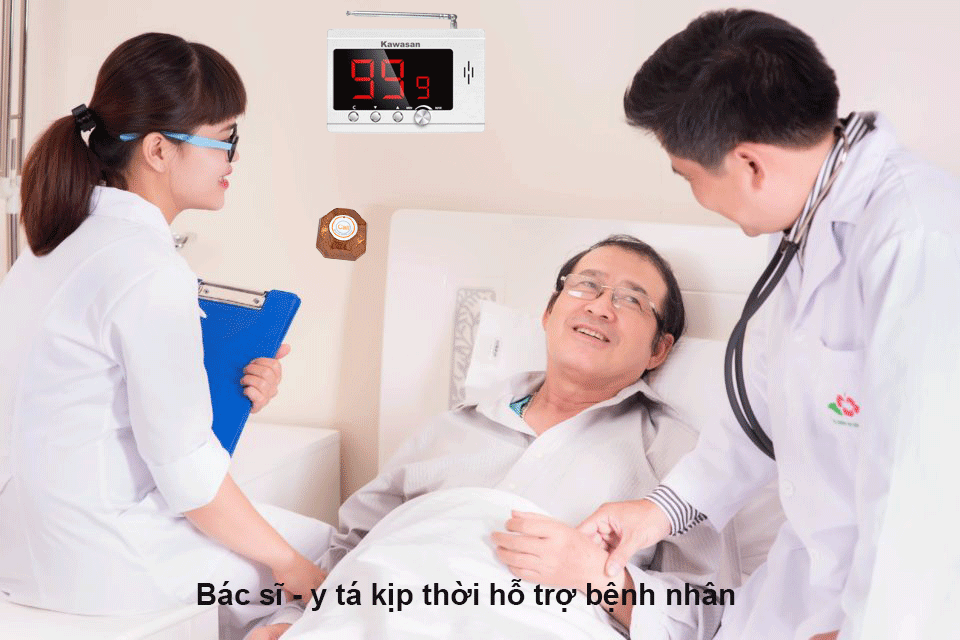 Bệnh nhân thấy yên tâm khi được hỗ trợ phục vụ nhanh chóng