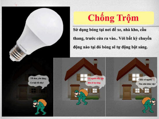 Chống trộm vô cùng hiệu quả