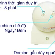 Cấu tạo 2 nút chỉnh dễ dàng điều chỉnh