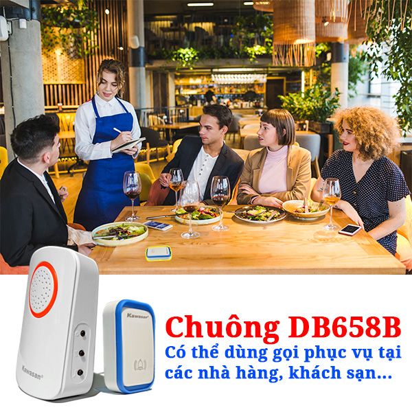 Các nhà hàng sử dụng làm nút gọi phục vụ giúp tăng tính chuyên nghiệp hơn