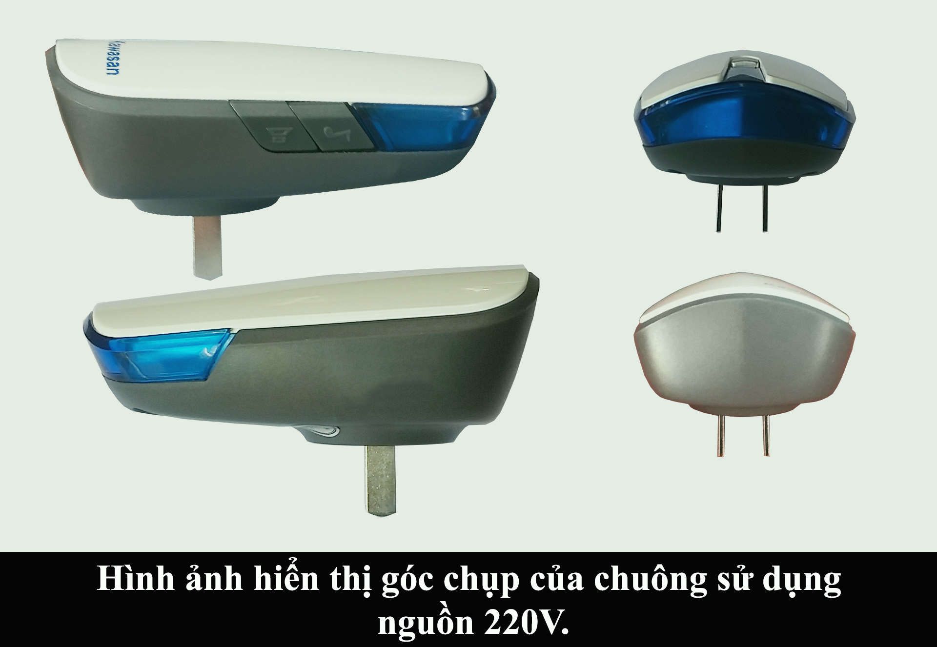 Các góc chụp của chuông DB818