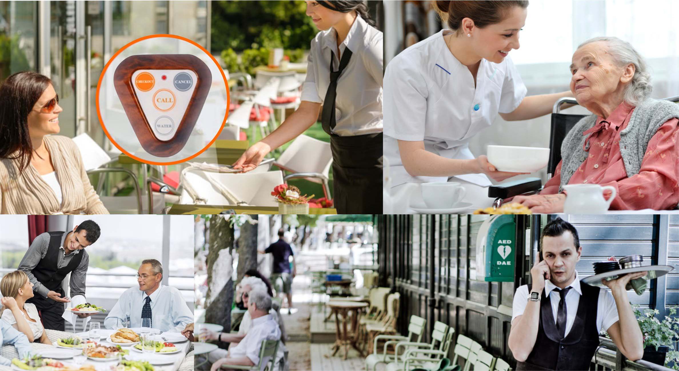 Hệ thống chuông gọi phục vụ được ứng dụng rộng rãi