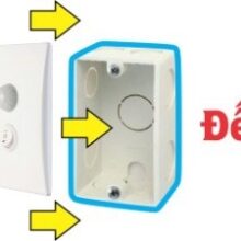 Thiết kế dạng đế âm tiện dụng