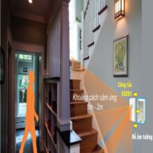 Khoảng cách cảm ứng từ 1m-2m