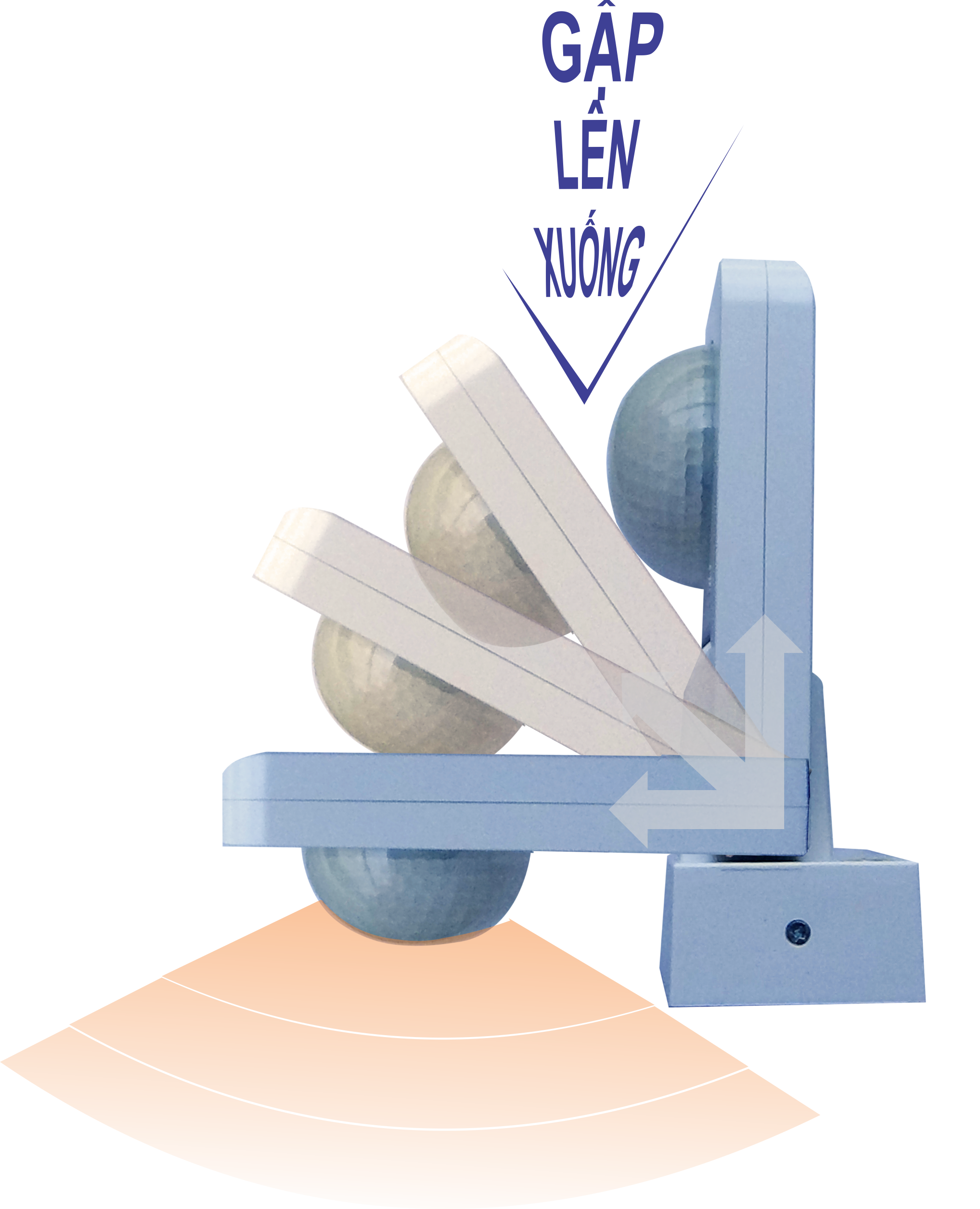 Công tắc hồng ngoại có thể tùy chỉnh góc quét