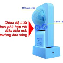 Kiểm tra độ LUX có thể điều chỉnh chưa phù hợp