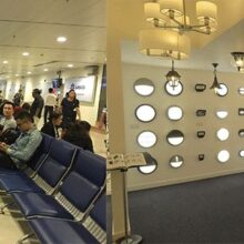 Ứng dụng cho các khu phòng chờ, phòng trưng bày