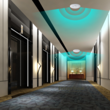 Tự bật tắt thiết bị tại hàng lang chung cư, khách sạn