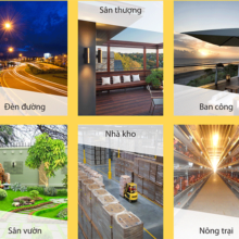 Công tắc cảm ứng thông minh được sử dụng ở nhiều khu vực