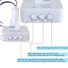 Cấu tạo chi tiết nút chỉnh