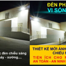 Thích hợp lắp vào các loại đèn pha, đèn chống thấm ở nhà xưởng, kho bãi