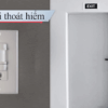An toàn hơn khi lắp cho vị trí lối thoát hiểm