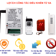 Điều khiển từ xa 12V mang đến nhiều lợi ích cho người dùng