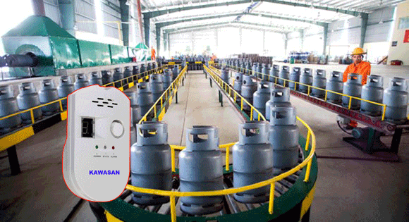 Cảm biến rò rỉ khí gas giúp tăng tính an toàn cao cho các xưởng sản xuất gas