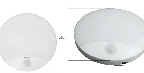 Đèn cảm biến hồng ngoại ốp trần PS329A-10W