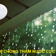 Đèn trần cảm ứng có chỉ số kín nước IP66 chống thấm hiệu quả