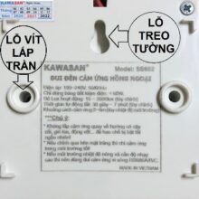 Mặt sau đui đèn cảm ứng chuyển động