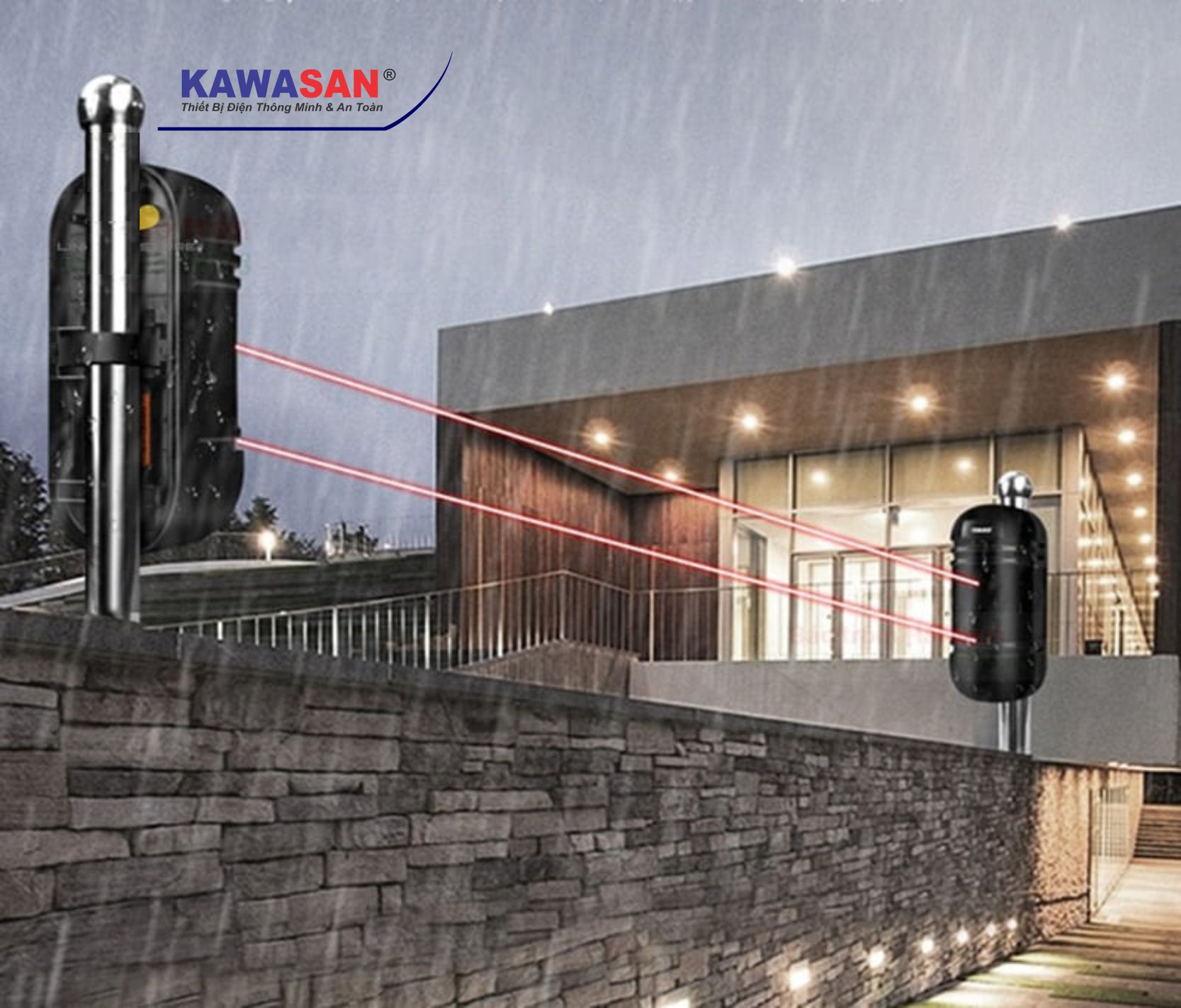 Hàng rào chống trộm đầu beam B30M