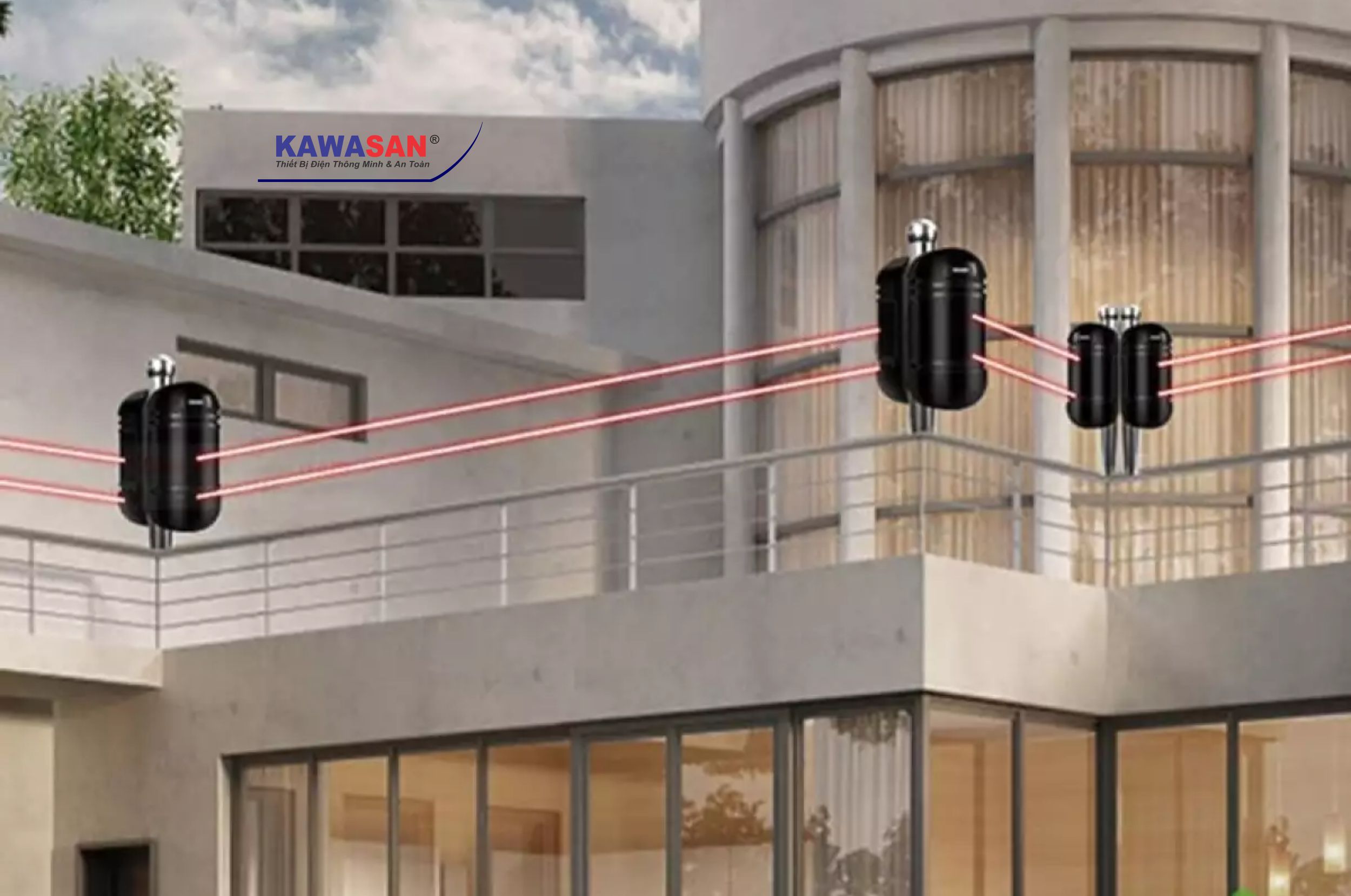 Chống trộm an toan cho nhà ở, resort...