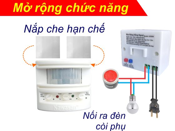 Báo động độc lập I225BS tích hợp nhiều tính năng tiện dụng