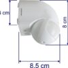 Kích thước nhỏ gọn dễ dàng lắp đặt