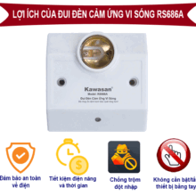 Lợi ích đui đèn cảm ứng vi sóng RS686A