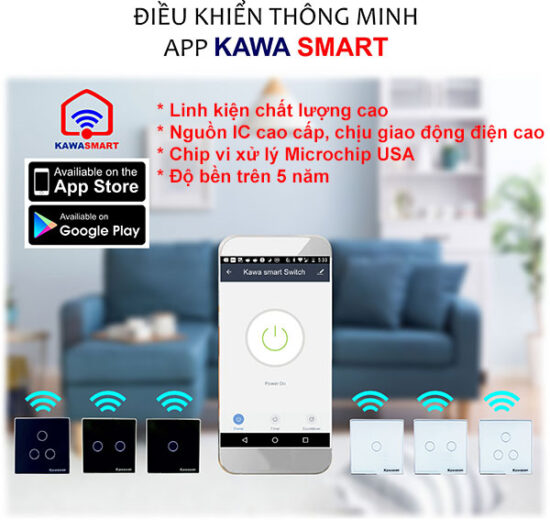 Đặc điểm công tắc WIFI thông minh