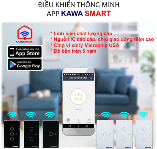 Đặc điểm công tắc WIFI thông minh