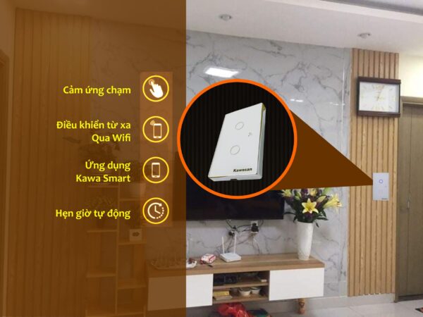 Chức năng công tắc cảm ứng WIFI