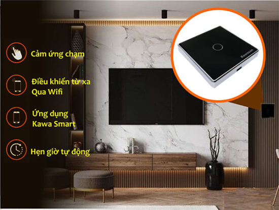 Chức năng công tắc cảm ứng WIFI