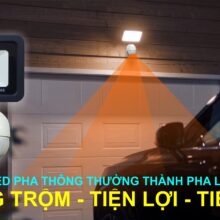 Công tắc cảm ứng hồng ngoại giúp chống trộm tiện lợi hơn