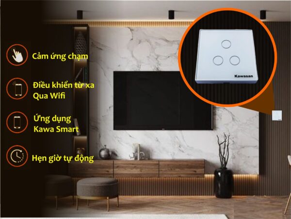 Chức năng công tắc cảm ứng WIFI