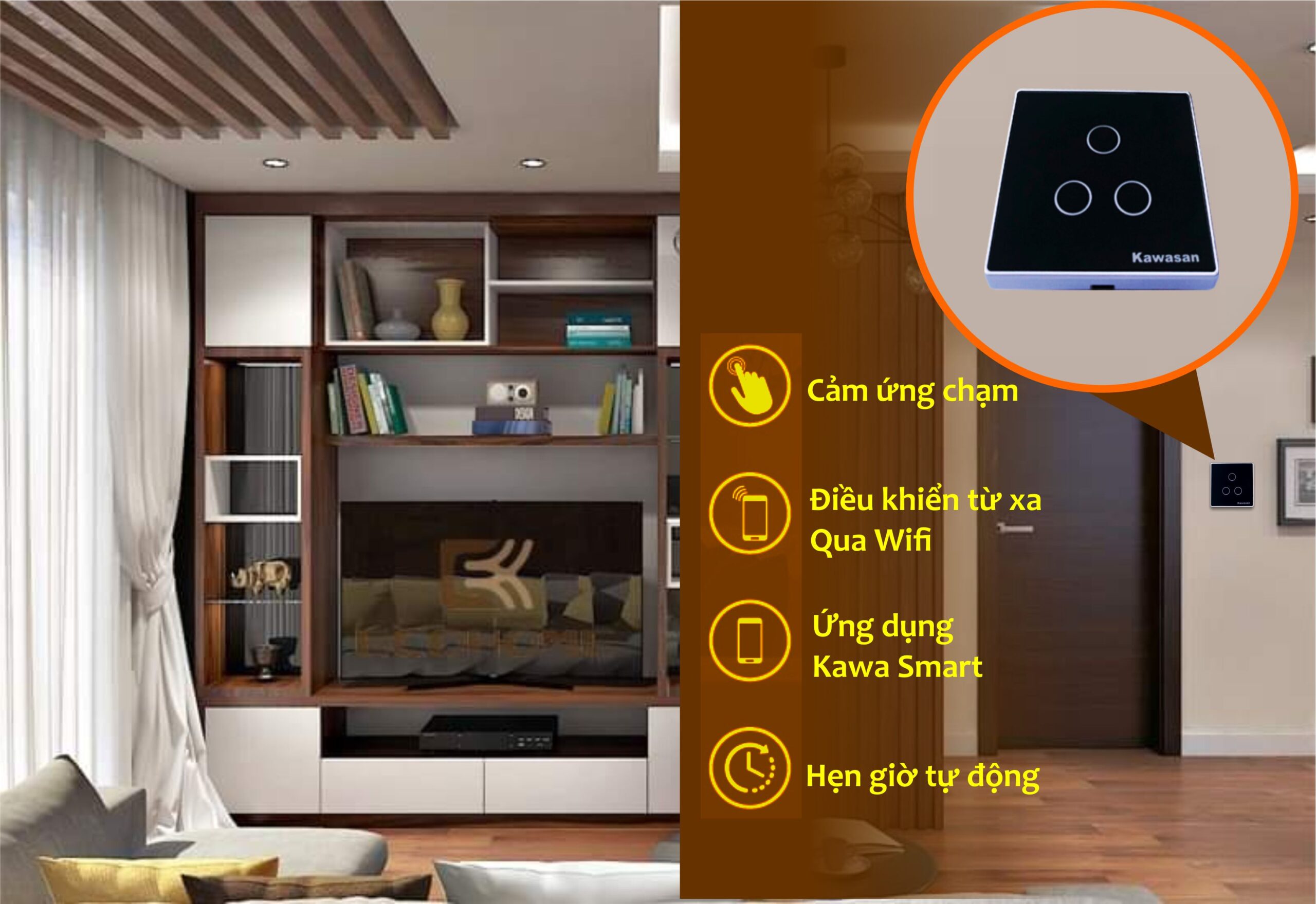 Chức năng của công tắc wifi Chức năng của công tắc wifi