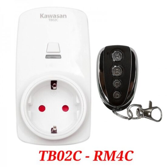 Ổ Cắm Điều Khiển Từ Xa TB02C-RM4C