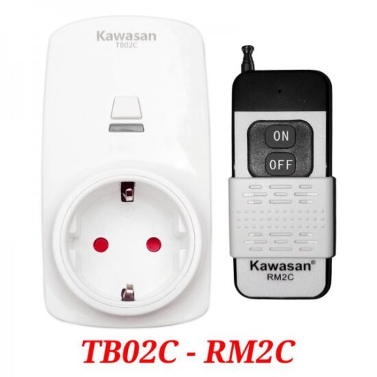 Ổ Cắm Điều Khiển Từ Xa TB02C-RM2C