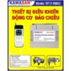 Thiết Bị Điều Khiển Từ Xa Động Cơ 1~3 Pha Băng Tải, Cổng RF17-RM3C 100~200m