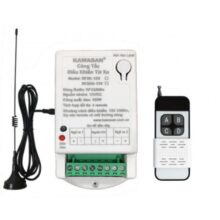 Công tắc điều khiển từ xa - 2 kênh, anten dài, gồm remote, RF2KB 12V-RM4B