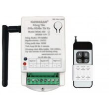 Công tắc điều khiển từ xa - 2 kênh, anten ngắn, gồm remote, RF2K 12V-RM4B