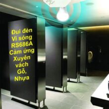 Đui đèn vi sóng RS686A có khả năng xuyên vật cản tốt