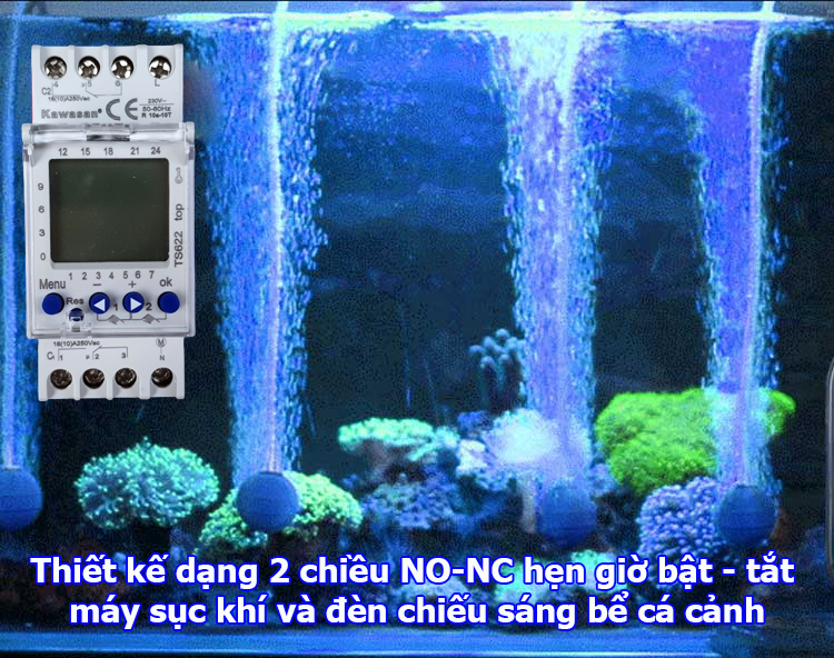 Giải pháp mới cho hệ thống máy sục khí hoặc hệ thống đèn chiếu sáng