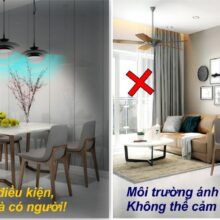 Cảm ứng tốt phù hợp với các môi trường thiếu sáng