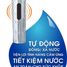 Cảm biến tiểu nam tiết kiệm nước an toàn và hiệu quả