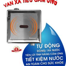 Van xả tiểu cảm ứng mang đến nhiều lợi ích cho người dùng