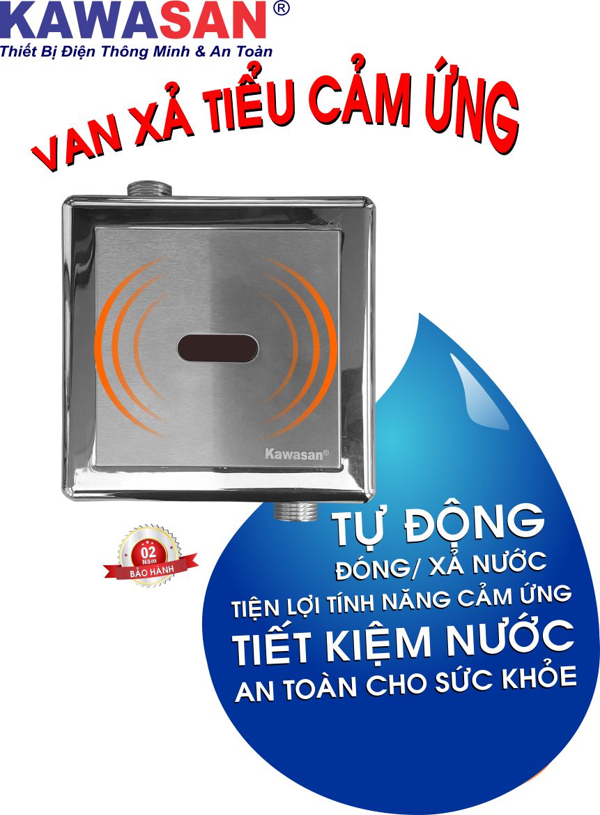 Van xả tiểu cảm ứng mang đến nhiều lợi ích cho người dùng